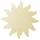 Memo Tafel Sonne 38,5 cm, 3mm dick, aus Sperrholz, Holzsonne, Holztafel
