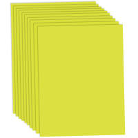 Tonpapier limone 50 x 70cm, 10 Bögen Tonzeichenpapier