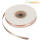 Satinband hellpfirsich, aprikose Rolle 6mm breit, 25m lang