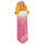 Lesezeichen Prinzessin 20 x 4,5 cm, 16 mm dick, Birkensperrholz