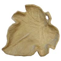 Schale Ahornblatt aus Pappe, ca. 26,5 x 25 x 6 cm