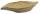 Schale Buchenblatt aus Pappe, ca. 15,5 x 32 x 6 cm