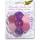 Rocailles Perlen Set rosa/lila, 90g Perlen, 3x1m Nylonfaden, 3 Verschlüsse