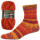 Wolle Set rot 4fädig Sockenwolle 1x rot orange und 1x rot braun orange je 100g Knäuel