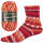 Wolle Set rot 4fädig Sockenwolle 1x rot orange und 1x rot braun orange je 100g Knäuel
