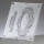 Reliefform Ornamente, 2-teilig h 13 + 18 cm