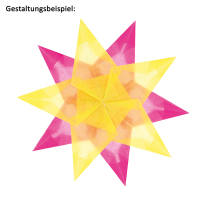 Transparentpapier 25 Bögen bunt, 70x100 cm, 42 g m²  Drachenpapier