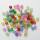 Glasperlen rund, 8 mm krakeliert, 50g
