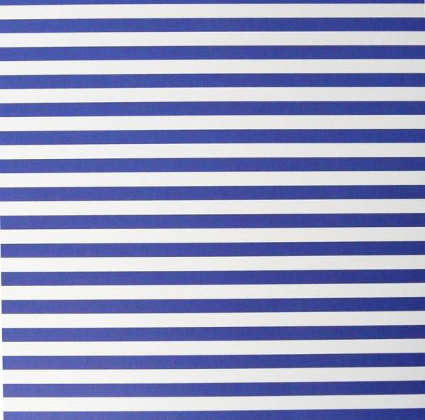 Fotokarton Streifen blau/weiß 50x70 cm, 10 Bogen