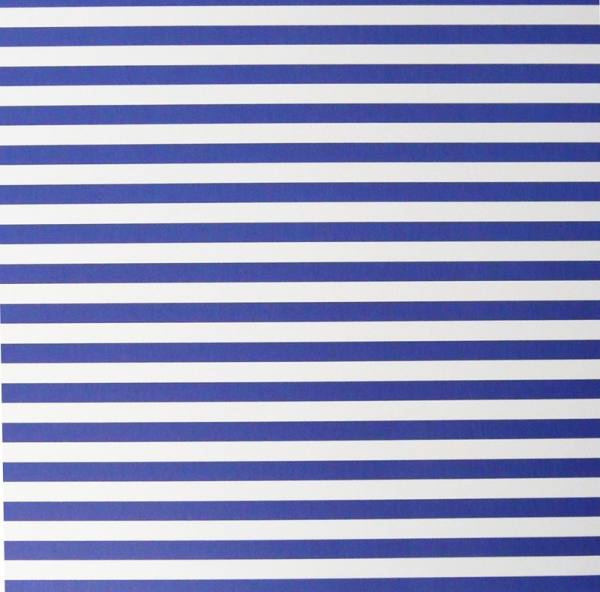 Fotokarton Streifen blau/weiß 50x70 cm, 10 Bogen